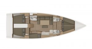 Dufour 460 GL Layout 4
